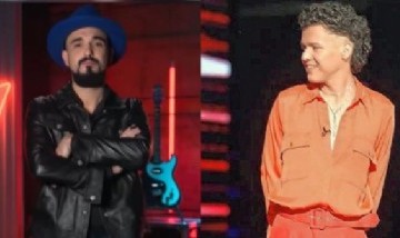 Emocionante: Abel Pintos le cumplió el sueño a Santi Borda, uno de los integrantes del equipo de Lali