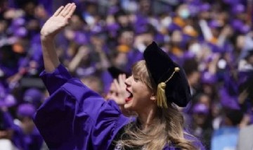 Taylor Swift recibió un Doctorado Honoris Causa por su música en la Universidad de Nueva York