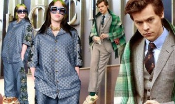 Conocé cuál será el proyecto fashionista que unirá a Billie Eilish y Harry Styles