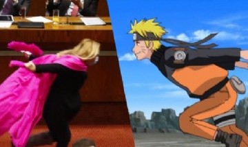 Diputada chilena celebró corriendo "como Naruto" tras la aprobación de un proyecto de ley