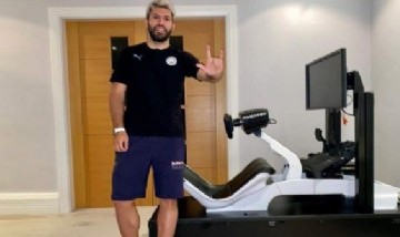 Agüero corre, pero en las pistas de la fórmula 1