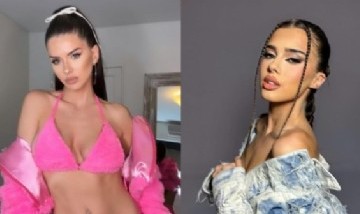 Cada vez más parecida: ¿La China Suárez se disfrazó de la nueva novia de Rusherking?