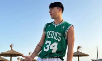 Rusherking lució una camiseta de la Selección Argentina con un detalle que no pasó desapercibido