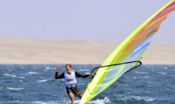 Bautista Saubidet Birkner medalla de oro en vela clase RSX.