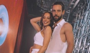Cuánto amor: Cachete Sierra posteó una foto entrenando y su novia lo piropeó sin filtro