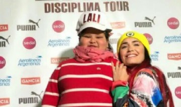 Lali Espósito le hizo gran regalo a Agustina, la nena que fue víctima de bullying en Mendoza