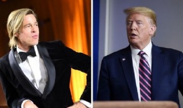 La divertida parodia de Brad Pitt para burlarse de los disparates de Donald Trump