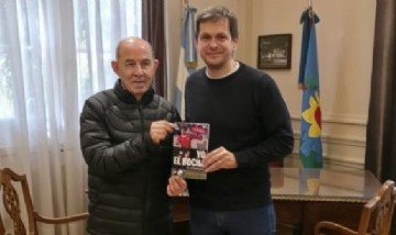 Marcelo Matzkin anunció proyectos junto a Ricardo Bochini para fortalecer el deporte social en Zárate