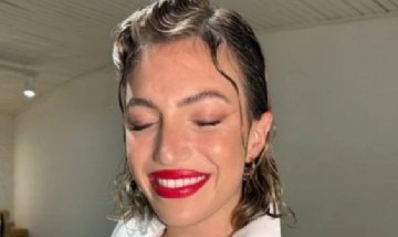Stefi Roitman se suma a la tendencia que es furor en Nueva York, el Wet look