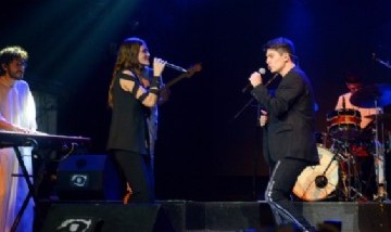 La China Suárez tuvo su debut como cantante: "Noche insuperable"