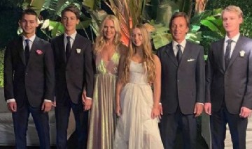 Así fue la lujosa fiesta de 15 años de Taína, la hija de Valeria Mazza y Alejandro Gravier