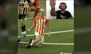 Repudiaron los dichos del Kun Agüero contra un rival de la Kings League