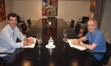Buscan una "unidad" electoral: Urtubey se reunió con Schiaretti y anunciaron que serán candidatos a Presidente