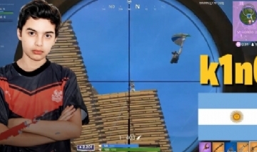 Argentino quedó entre los mejores 5 del mundial de Fortnite