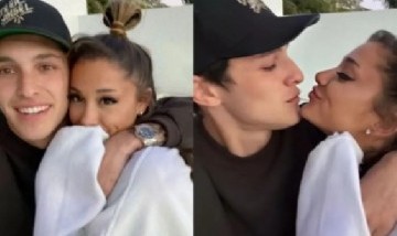 Tras dos años de matrimonio, Ariana Grande se habría separado de Dalton Gomez