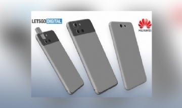 Retráctil y giratoria, la nueva cámara de Huawei