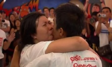 Dia internacional del beso: se besaron por 58 horas y rompieron el récord mundial