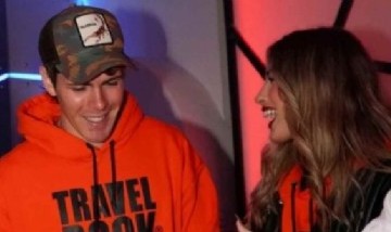 Juli Poggio y Marcos Ginocchio fueron captados juntos en San Carlos de Bariloche una vez más