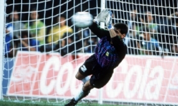Sergio Goycochea recreó el memorable penal ante Italia