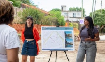 Ezpeleta suma cuatro nuevas cuadras asfaltadas para mejorar la conectividad barrial