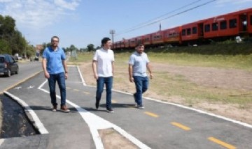 Nardini anunció un corredor aeróbico para unir Grand Bourg y Tierras Altas