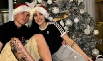 El Colo Barco sorprendió en las redes: el tatuaje gigante que mostró junto a su nueva novia