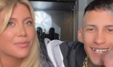 Wanda Nara y L-Gante juntos en un vivo de Instagram: "¿Haremos buena pareja?"