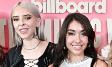 María Becerra y Young Miko se cruzaron en el evento Billboard Latin Music Week