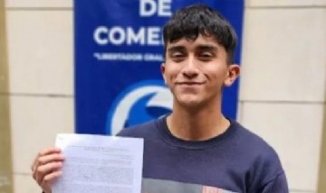 Un alumno del Superior de Comercio obtuvo una beca en el Instituto Balseiro