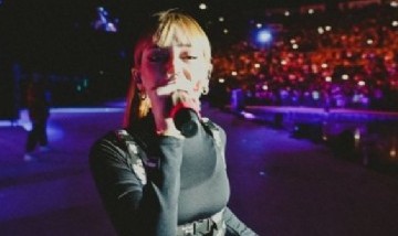 El mensaje de Nicki Nicole contra la violencia de género en Lollapalooza