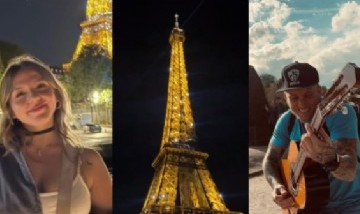 Así fueron las vacaciones de El Polaco y su hija en París con sorpresas que no esperaban