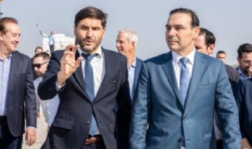 Pullaro y Valdes firmaron un acta compromiso en el marco del Hermanamiento Villa Ocampo – Bella Vista