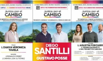 Larreta apuesta a darle color a la provincia para resaltar la figura de Santilli