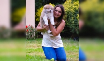 Vane y el pequeño Katsuhiko desde Santiago de Chile.