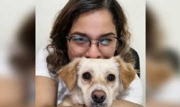 Lucia y Mima en Nuevo León, México.