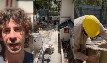 San Fernando: Juan Andreotti recorrió la obra de renovación de la Escuela de educación especial N°501