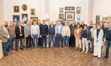 Juntos: la segunda sección se reunió en San Nicolás con la presencia de Grindetti