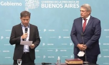 Jorge D"Onofrio asumió como ministro de Transporte bonaerense