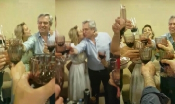 Video: Un minuto de silencio para Macri...