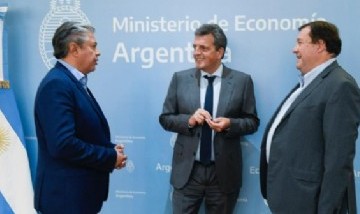 Con eje en energía y economías regionales, Massa recibió a Weretilneck y Figueroa