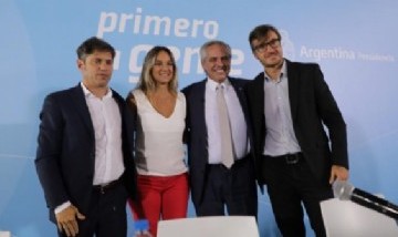 Malena Galmarini: "Hoy es un día de fiesta porque llegamos al 100% de cloacas en Morón"