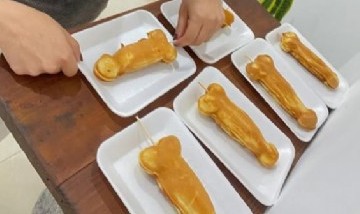 Polémica en Tucumán por una waflería con formas insólitas que desató el debate en redes