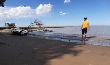 Germán disfrutando del paisaje