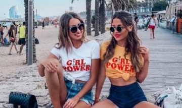 Mery y Cande de vacaciones