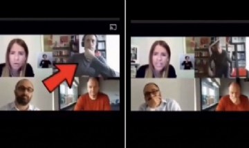 "Yo en la reunión": el video del impostor que se hizo viral en TikTok