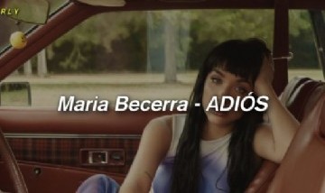 Maria Becerra - ADIÓS (Official Visualizer)