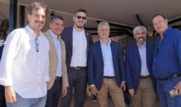 Marcando su preocupación por el contexto, Sebastián Galmarini visitó Expoagro