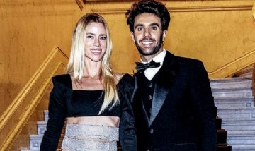 La modelo y el piloto blanquearon su noviazgo en junio del 2021.