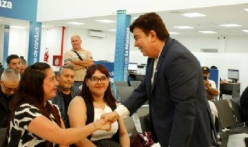 Fernando Espinoza inauguró un nuevo centro de licencias de conducir: "En La Matanza se puede sacar el registro en menos de una hora y media"