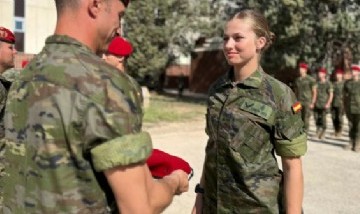 Escándalo: la princesa Leonor reprobó su ingreso a la Academia Militar de Zaragoza